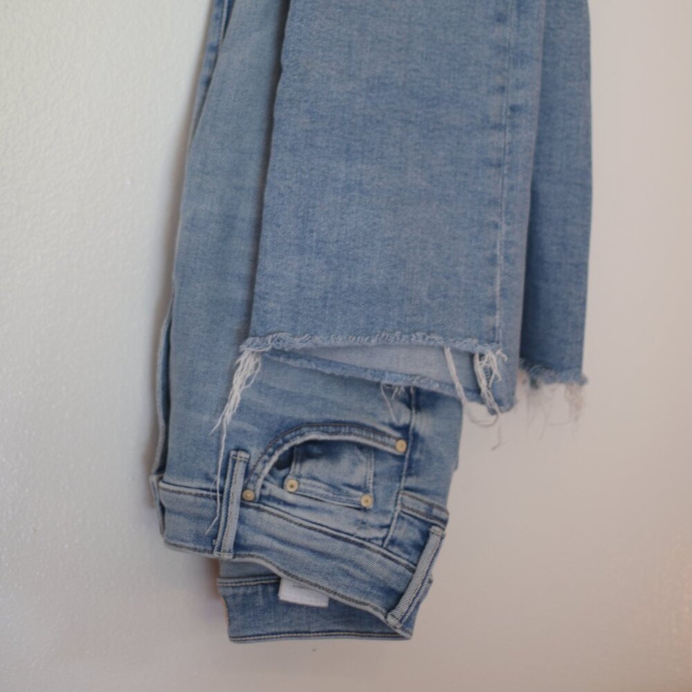 MOTHER Insider Crop Step Fray Denim Pants - Size 26